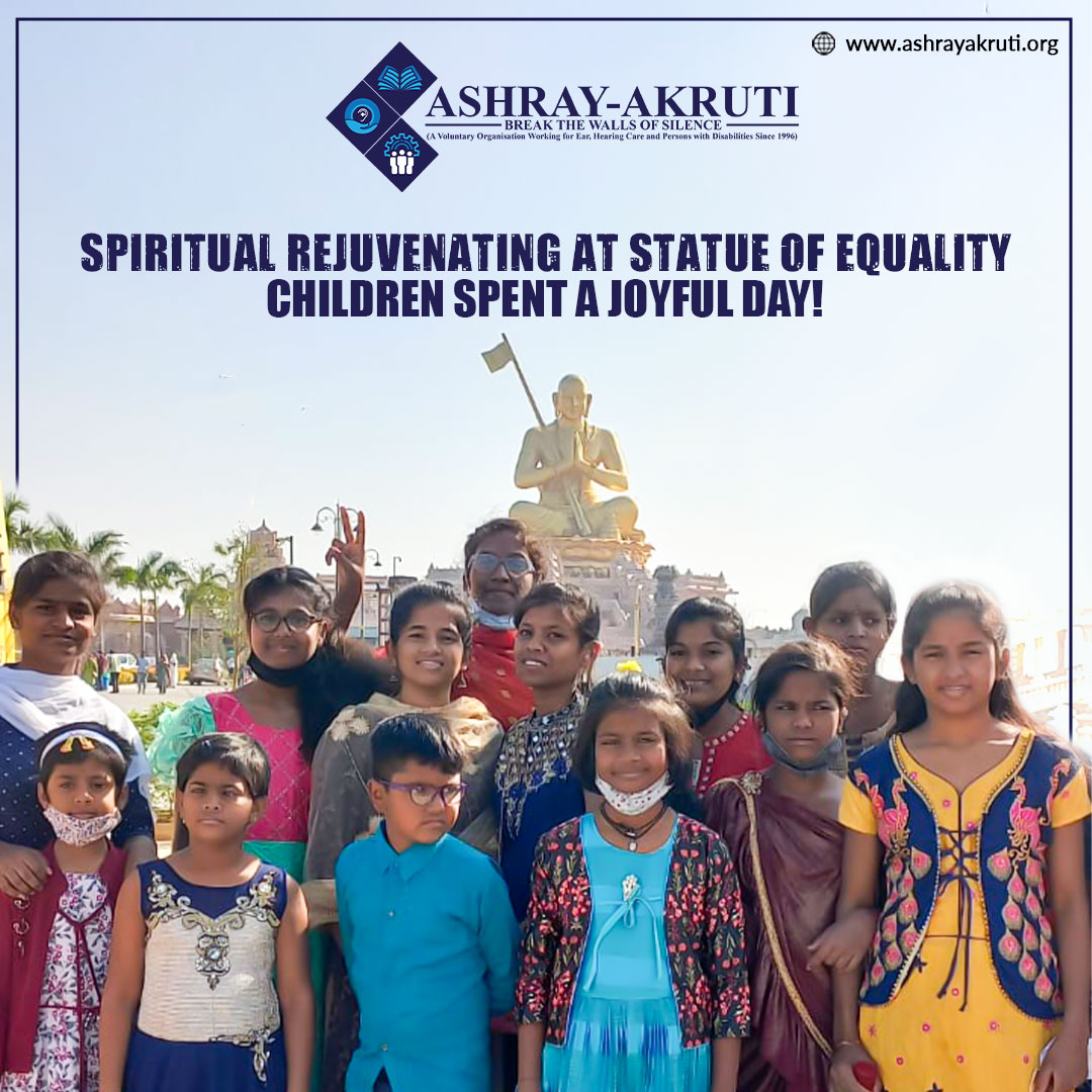 Spiritual rejuvenating at Statue of Equality